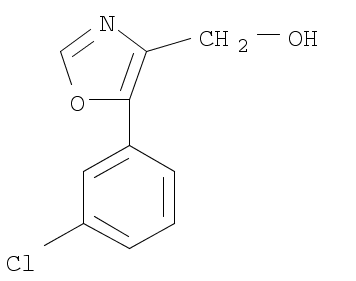 5-(3-Chlorophenyl)-4-hydroxymethyloxazole